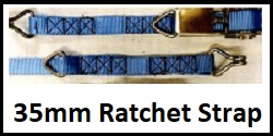 35mm ratchet straps